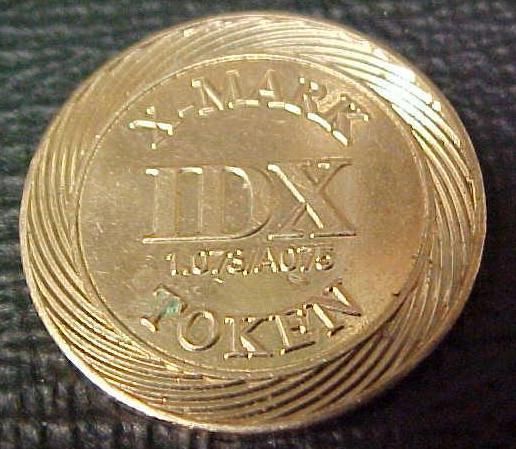 Mark IDX 1.073/A075 Token = 9587C  