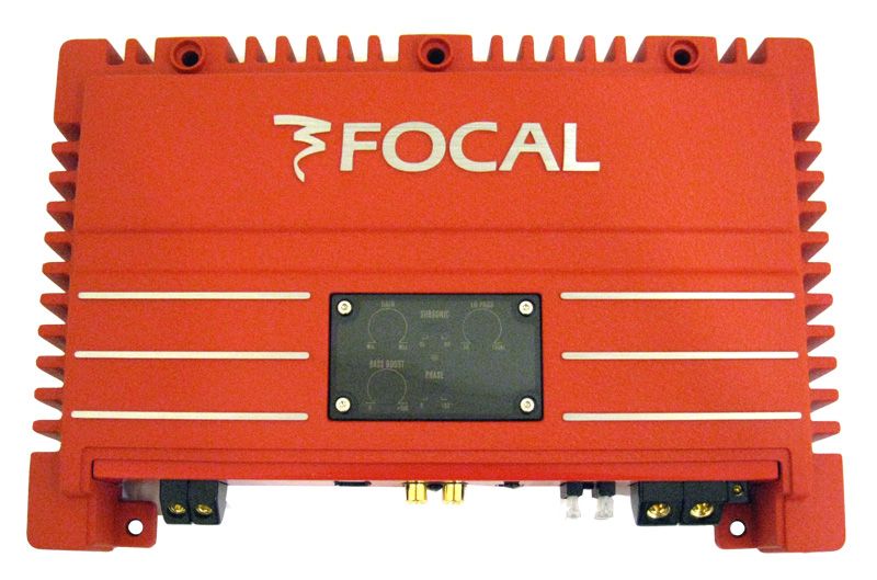 SOLID1 RED FOCAL 1 CH. 600 W MONO AMP SUB AMPLIFIER NEW  