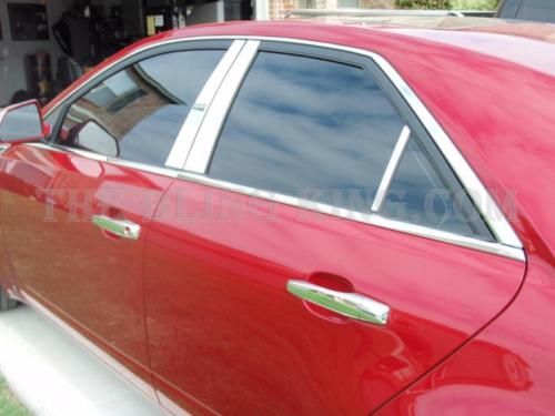 Cadillac CTS stainless steel PILLAR POST TRIM 2008 2010  