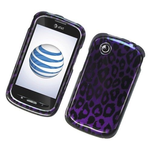 For AT&T ZTE Avail Z990 HARD Protector Case Snap on Phone Cover Purple 