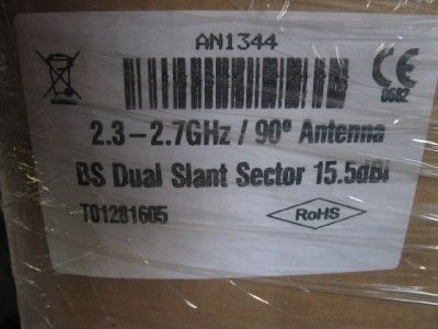 ALVARION Wimax sectorial antenna 2.3 2.7GHz 15.5dBi 90.  