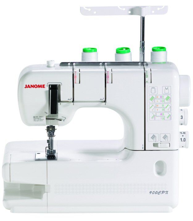 Janome Sewing Machine 900 CPX Cover Pro Coverhem New 732212170690 