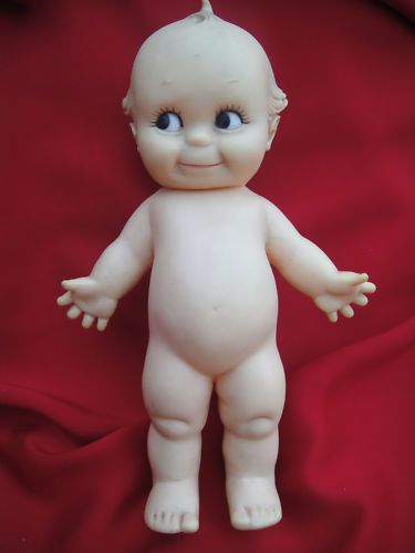 KEWPIE CUPIE CAMEO VINTAGE 1950 1960s RUBBER 11 DOLL  