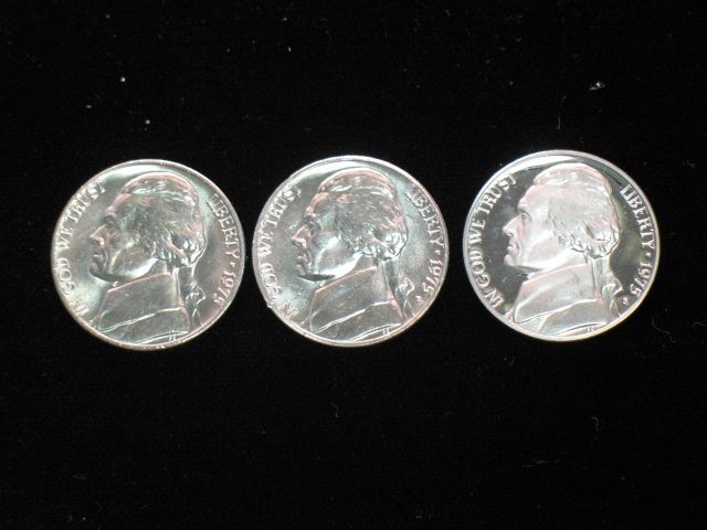 1975 JEFFERSON NICKEL YEAR SET   P & D MINTS & PROOF  