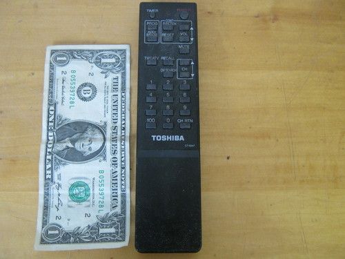 Toshiba TV CT 9347 Remote Control  