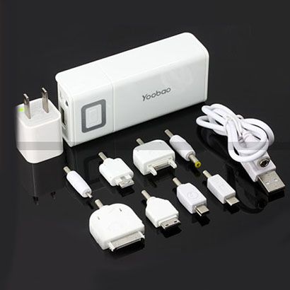 Yoobao Power Bank 4800mAh For iPhone 4 iPad PSP LG (W)  