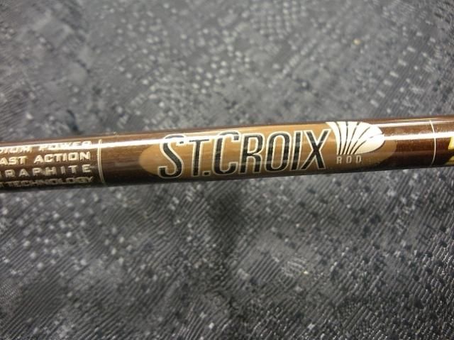 ST. CROIX LEGEND ELITE ES63MXF SPINNING ROD  USED  VERY GOOD  