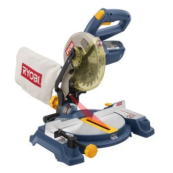 Ryobi 9 Amp 7 1/4 in Miter Saw with Laser ZRTS1141L  