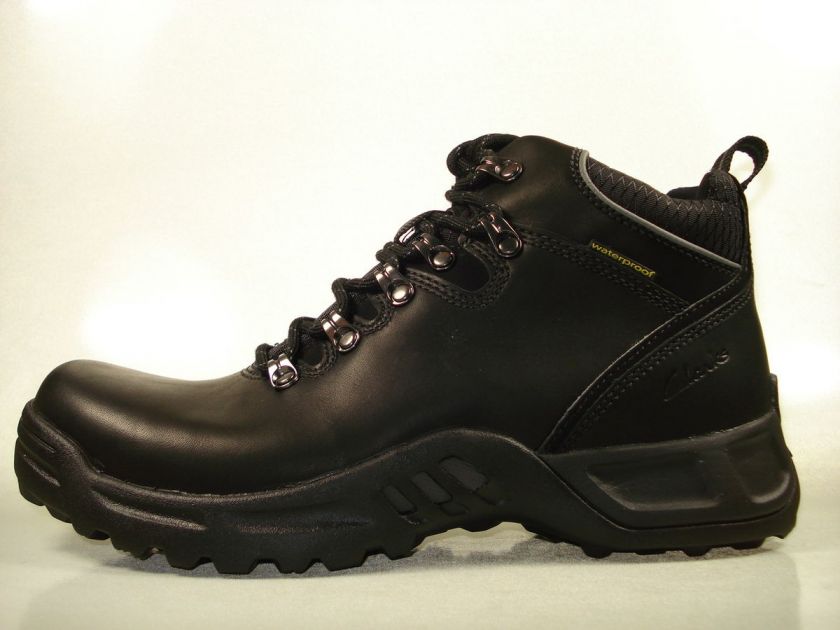 Clark Sulfur Black Waterproof Boot [33817] Men Sizes  