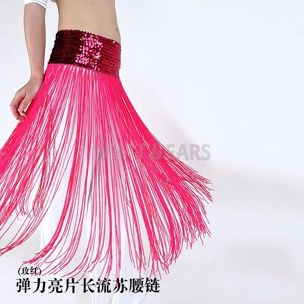 Belly Dance Fringe Tassel Belt Tribal Dress Costume S51  