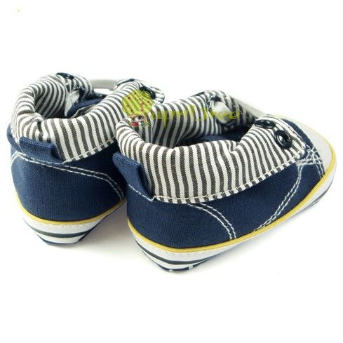 Toddler Blue Baby Boy Infant shoes Sneaker Prewalker(C91)size 2 3 4 