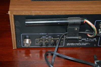 Vintage Onkyo Model T 4055 Solid State AM FM Stereo Tuner  