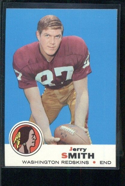 1969 TOPPS #45 JERRY SMITH REDSKINS NRMINT/MINT 18618  