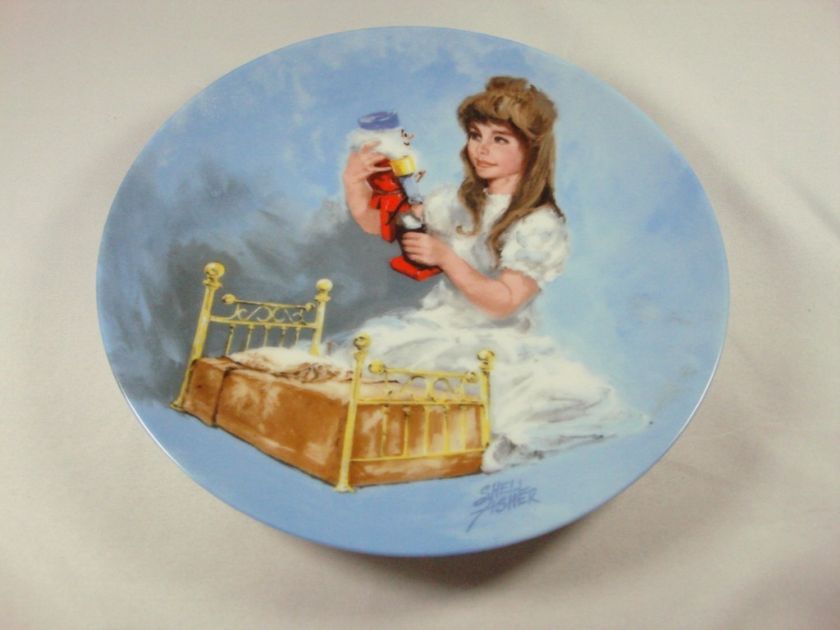 Shell Fisher Ballet Bedtime for Nutcracker Plate  