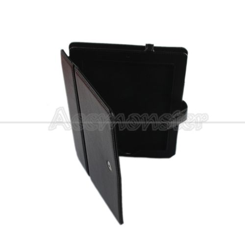 NEW FLIP LEATHER CASE FOR APPLE IPAD 3 WAY VIEW USA  