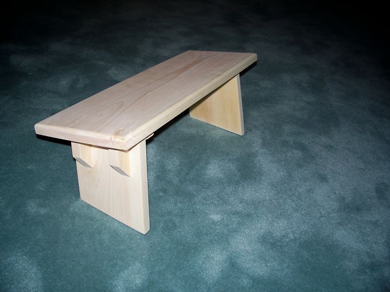 Meditation Bench  Solid Pine. Economy 2011 EarthBench  