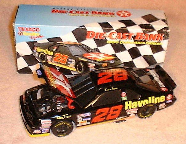 ERNIE IRVAN 1994 TEXACO HAVOLINE BANK 1/24 VINTAGE RARE  