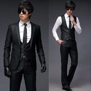 NWT Mens Slim Luxury Premium Stylish Three Piece Suits  