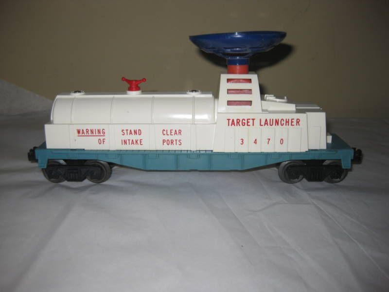 RARE, LIONEL #3470 BALLOON CAR, RARE AQUA FRM, UNRUN*  