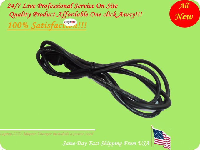 AC Power Cord Cable Plug Samsung 181T 181B 180T LCD TV  