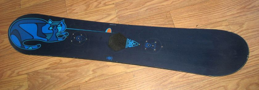   WOMENS GIRLS 139cm KITTY CAT FREESTYLE SNOWBOARD WOOD CORE 139  