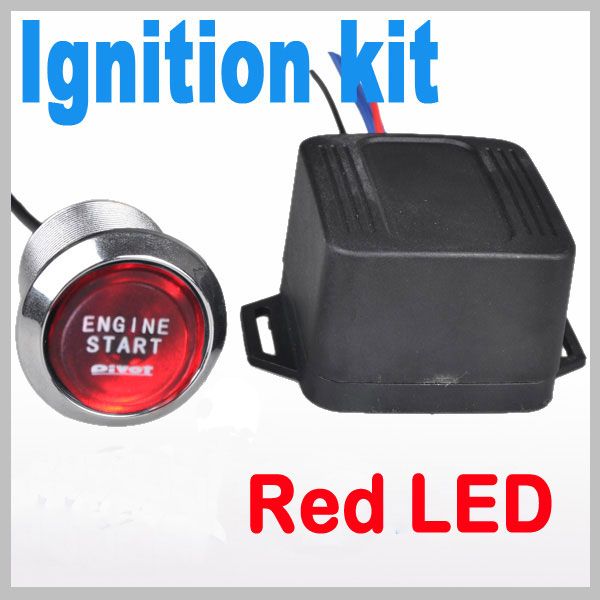 12V Universal Car Push Start Button Ignition Engine Start Starter 