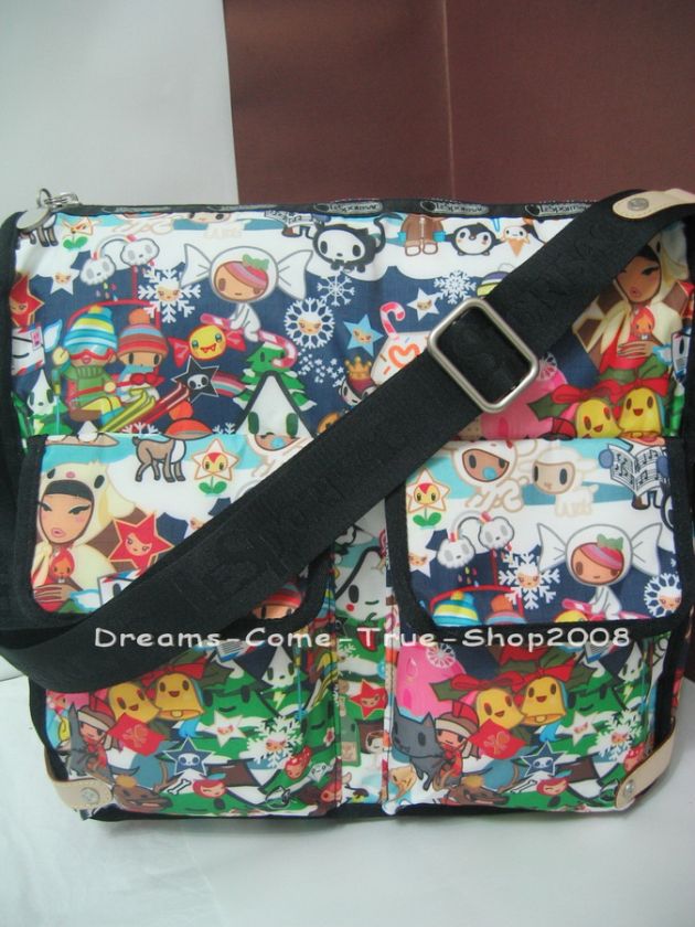 NWT Tokidoki LeSportsac 9512 VACANZE Campeggio Bag A++  