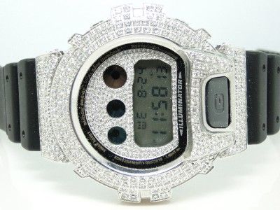 SHOCK/G SHOCK MENS SIMULATED DIAMOND WATCH JOE RODEO  