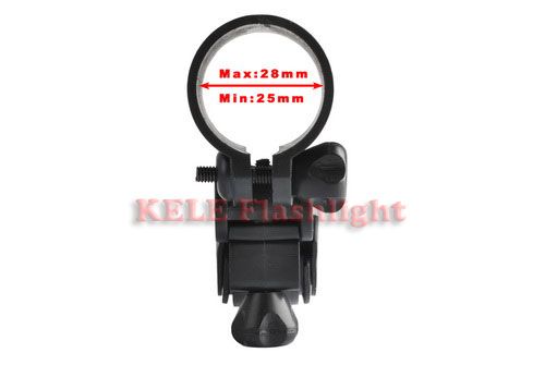 CREE Q4 Zoomable LED Flashlight Lamp Torch Light Mount  