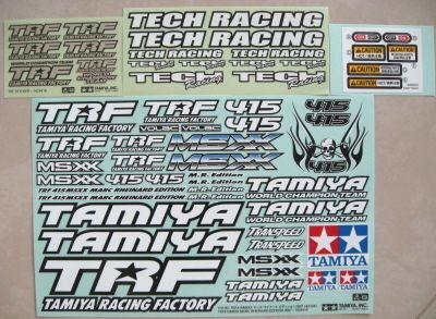 Tamiya TRF415MSXX MRE 2007 Sticker Bag #9494110 Marc  