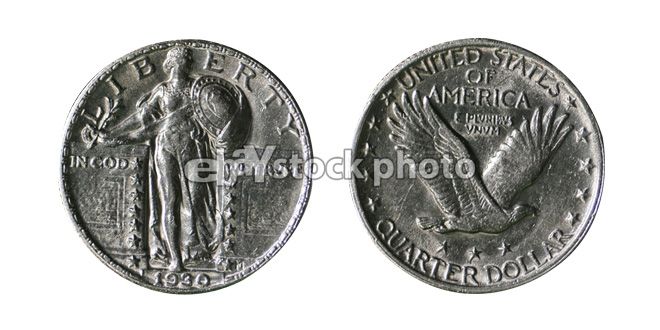 1930, Standing Liberty Quarter  