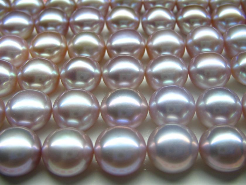 AAA 120 PCS 8mm mix half drilled freshwater pearl