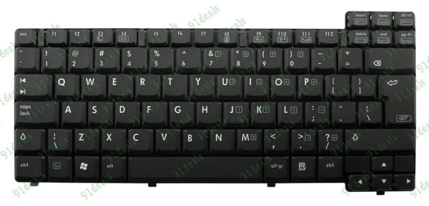 New HP Compaq US Keyboard NC6110 NC6120 NX6120 NX6130  