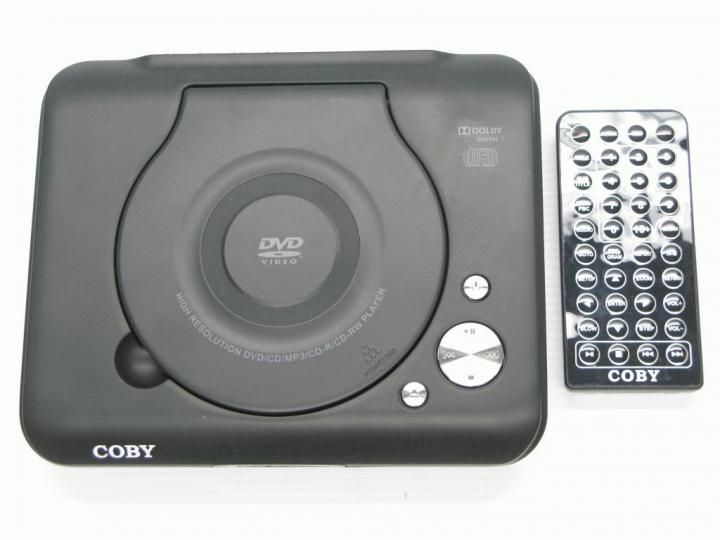 Coby DVD209 Ultra Compact DVD Player Black (p/n DVD209BLK 