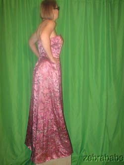 Helen Morley Mauve Dress Gown & Shawl NWT $3,745 Neiman  