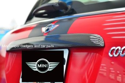   R58 Mini cooper coupe Carbon Fiber Trunk lid ~john cooper works  