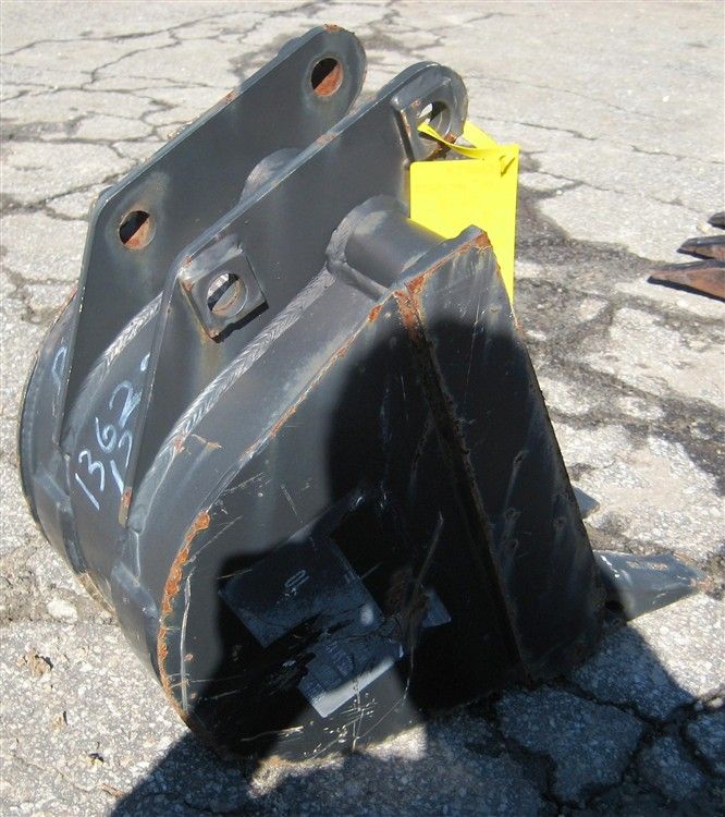 Kubota BT1951A Used 12 Pin On Bucket Fits Kubota B21 Backhoe  