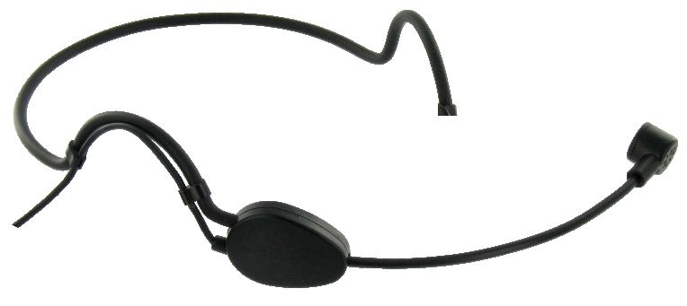 Headset headworn microphone for Telex Wireless  