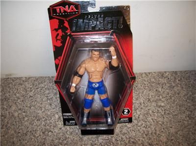 AJ STYLES TNA 2 DELUXE IMPACT WRESTLING FIGURE TOY  