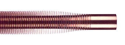 integral copper finned tube