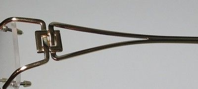 NEW BOUCHERON 73 56 16 130 GOLD TITANIUM VISION EYEGLASSES/GLASSES 