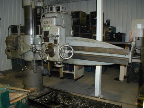 MORRIS 5 X 11 RADIAL ARM DRILL  