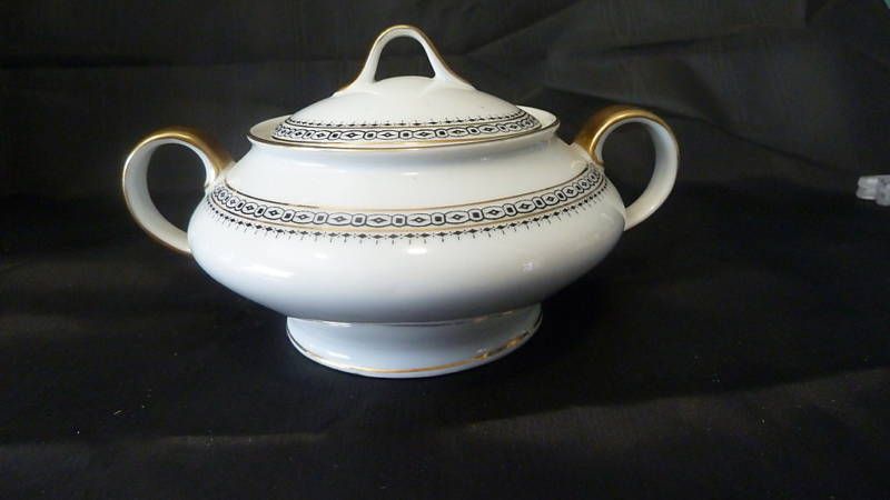 Bavarian china, Krautheim Sugar Bowl with lid  