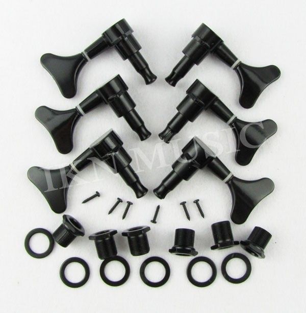 Set 5/6 String Bass Tuning Pegs 3L3R Machine Heads  