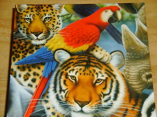 Ceaco JUNGLE Theme Puzzle   Harmony   Animal Kingdom  