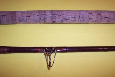 VINTAGE FISHING ROD GARCIA FIBERGLASS SALTWATER 2PC 9 1/2 SURF 