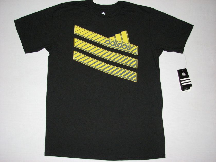 Adidas Mens Basketball Fade T Shirt Black NWT  