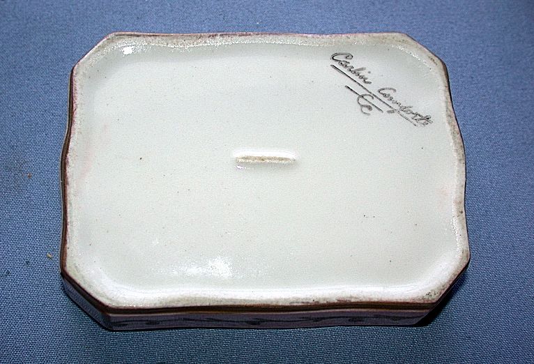   1930s Carlin Comforts Signed Cigarette / Trinket Box ~L@@K~  