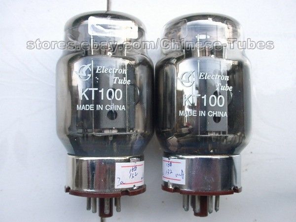 Shuguang KT100 tubes   New matched pair  