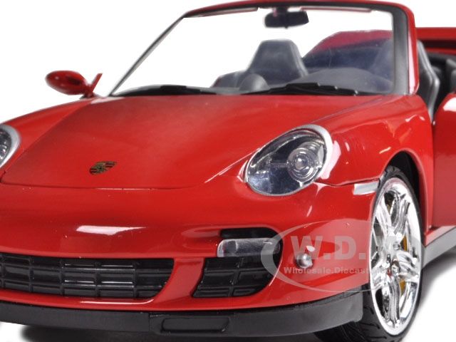 PORSCHE 911 (997) TURBO CABRIOLET RED 118  